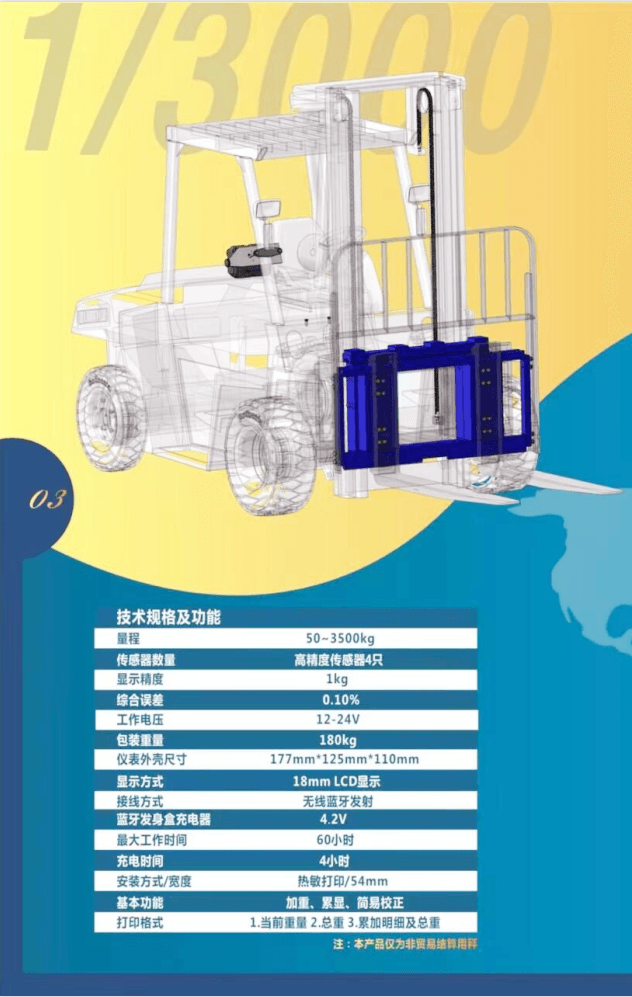 2022新款叉車(chē)秤